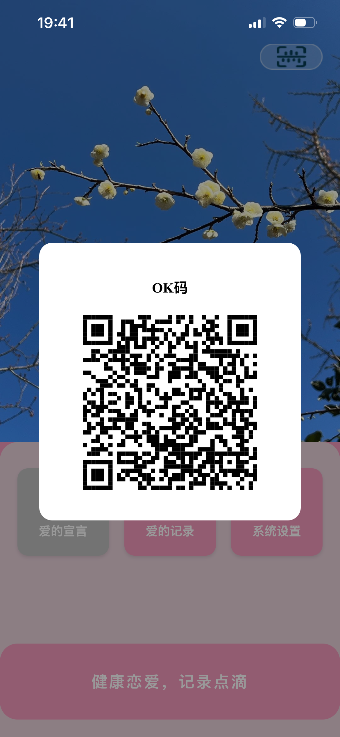 扫码界面